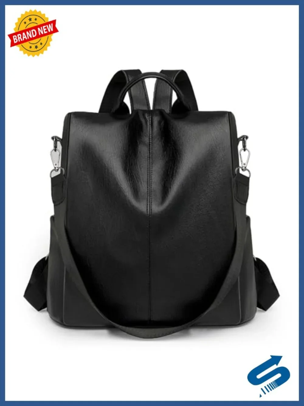 PU Leather Anti-Theft Travel Backpack Purse Women's Fashion Rucksack